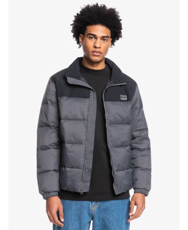 Hombre con Chaqueta acolchada Quiksilver Wolf Shoulder gris