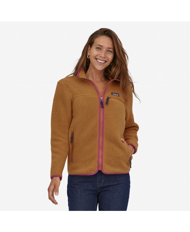 Mujer con Chaqueta Polar Patagonia W's Retro Pile Marrón talla s
