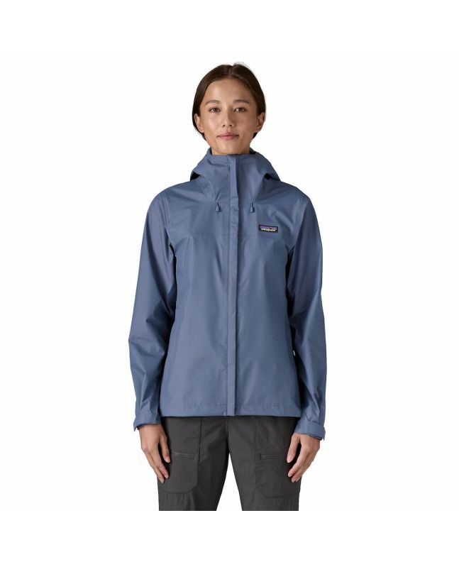 Mujer con Chubasquero Patagonia W's Torrentshell 3L Rain Jacket Azul Current Blue