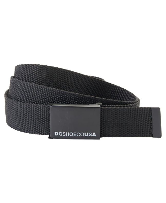 Cinturón DC Shoes Web Belt Negro para hombre
