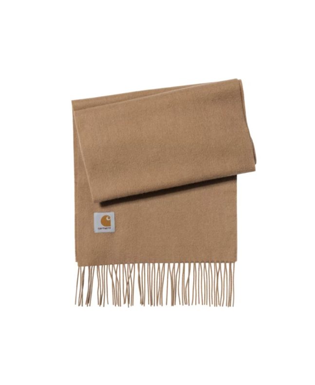 Bufanda de lana Carhartt WIP Clan Scarf Peanut Unisex