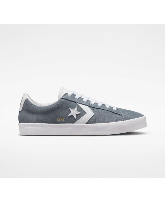 Zapatillas de skate Converse Cons PL Vulc Pro Suede grises y blancas para hombre