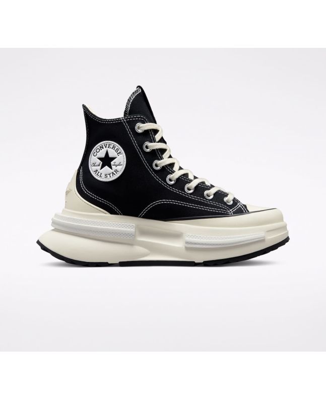 Zapatillas de plataforma Converse Run Star Legacy CX negras y blancas