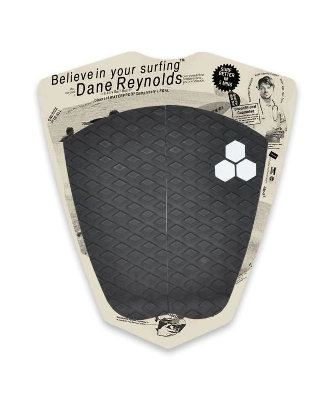 Grip para tabla de surf Channel Islands Dane Reynolds negro 2 piezas 