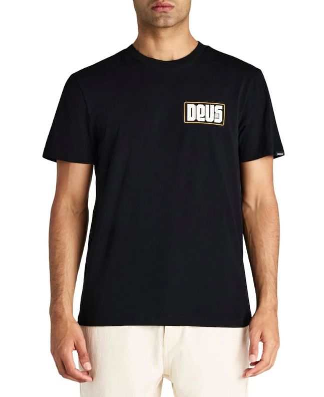Hombre con Camiseta de manga corta Deus Outage Negra