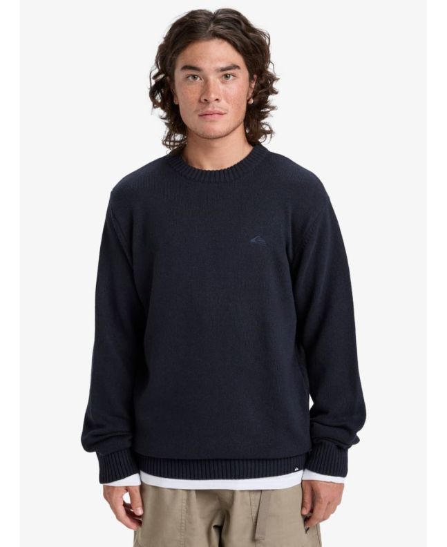 Hombre con Jersey cerrado Quiksilver Salt water Azul Marino Oscuro