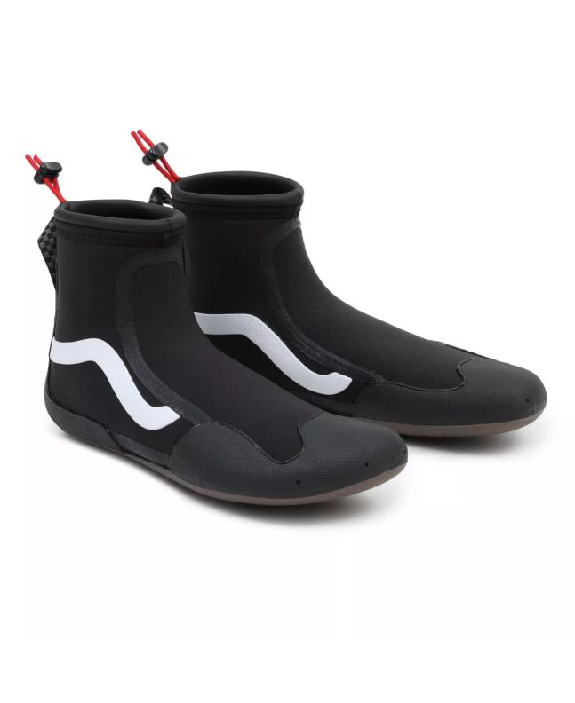 Escarpines de punta redonda Vans Surf Boot 2 Mid 3mm Negros para hombre