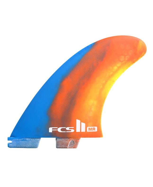 Quillas para tabla de surf FCS II Mark Richards Performance Core  Swirl Tri Fins Multicolor Talla XL