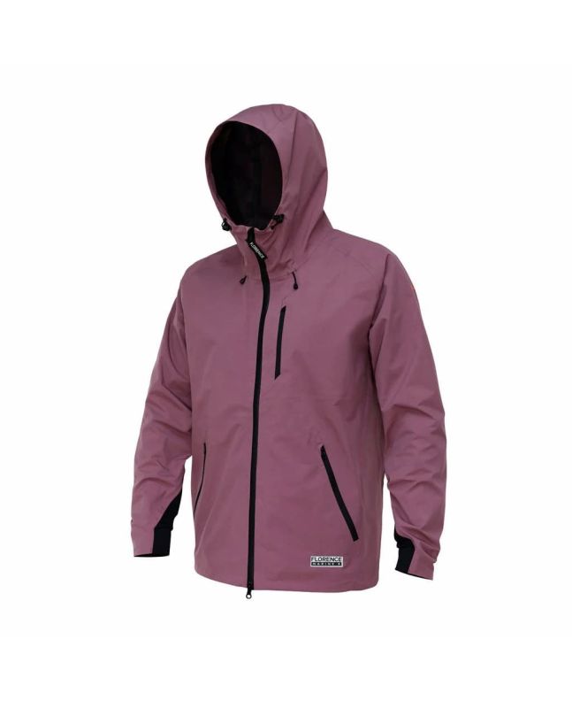 Chaqueta impermeable Florence Marine X Rain Pro 3-Layer Waterproof Shell Maroon para hombre