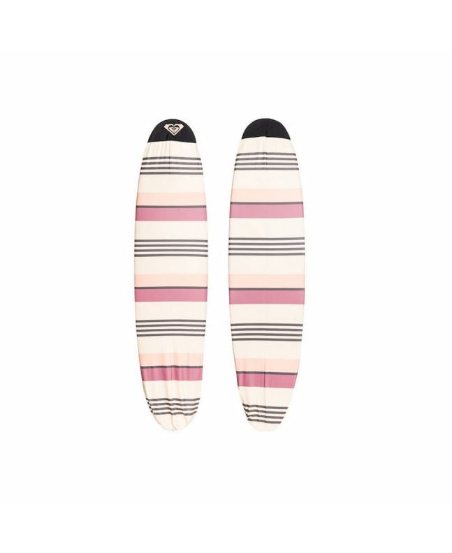 Funda Calcetín para tabla de surf Roxy RX Funboard Sock 6'3 Rosa a rayas 