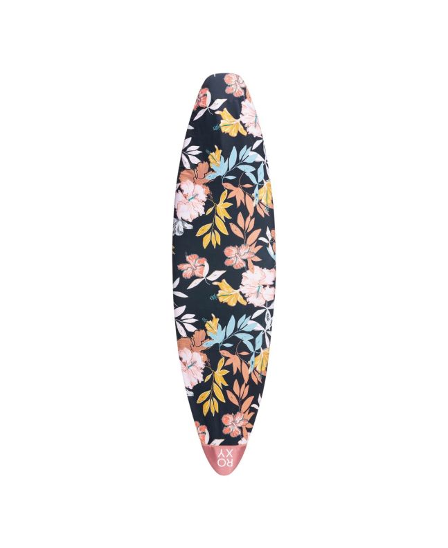 Funda calcetín para tabla de surf Roxy Funboard en negro floral 