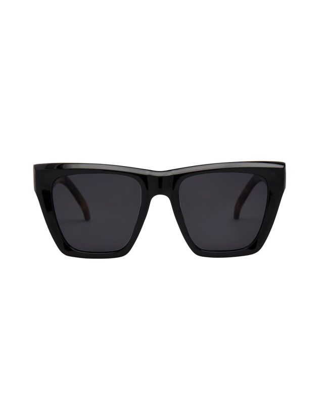 Gafas de sol I-SEA Ava Black-Tort con lentes polarizadas Smoke para mujer