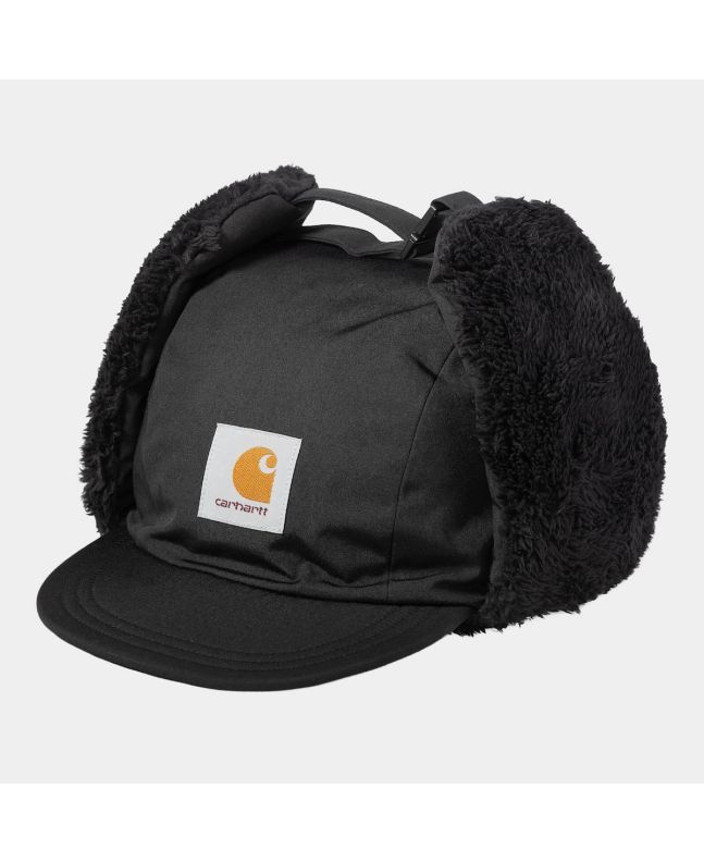 Gorra reversible con orejeras Carhartt WIP Alberta Cap Negra