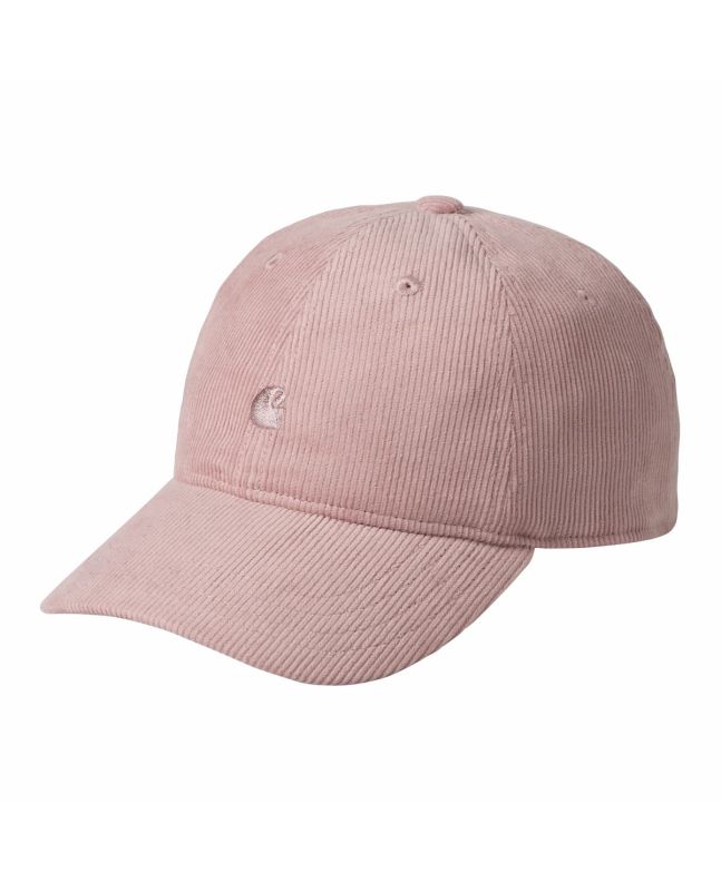 Gorra de pana Carhartt WIP Harlem Glassy Pink Rosa