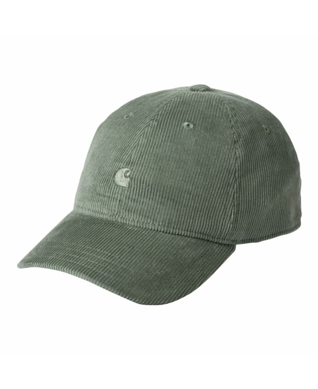 Gorra de pana Carhartt WIP Harlem Park Verde Unisex