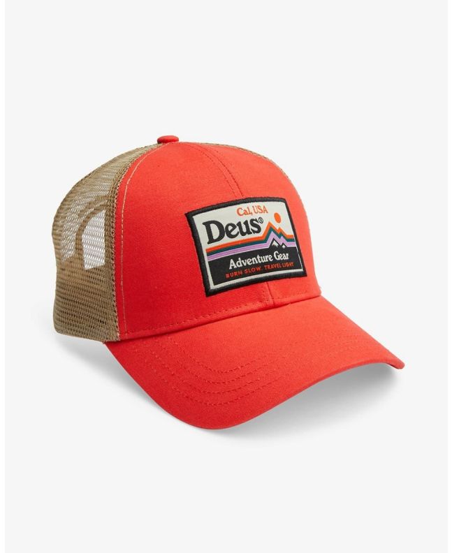Gorra Deus Ex Machina Polar Trucker Roja