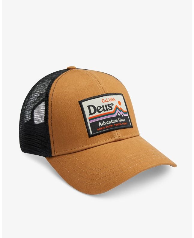 Gorra Deus Ex Machina Polar Trucker marrón