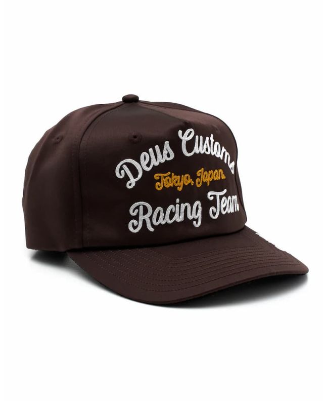 Gorra Deus Ex Machina Iota Trucker Marrón Choc Plum para hombre