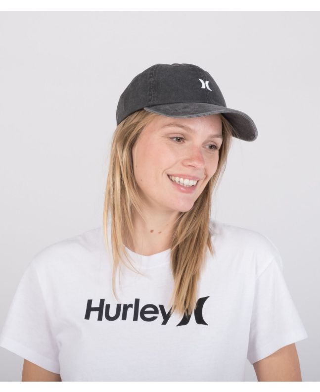 Mujer con gorra Hurley W Mom Iconic gris