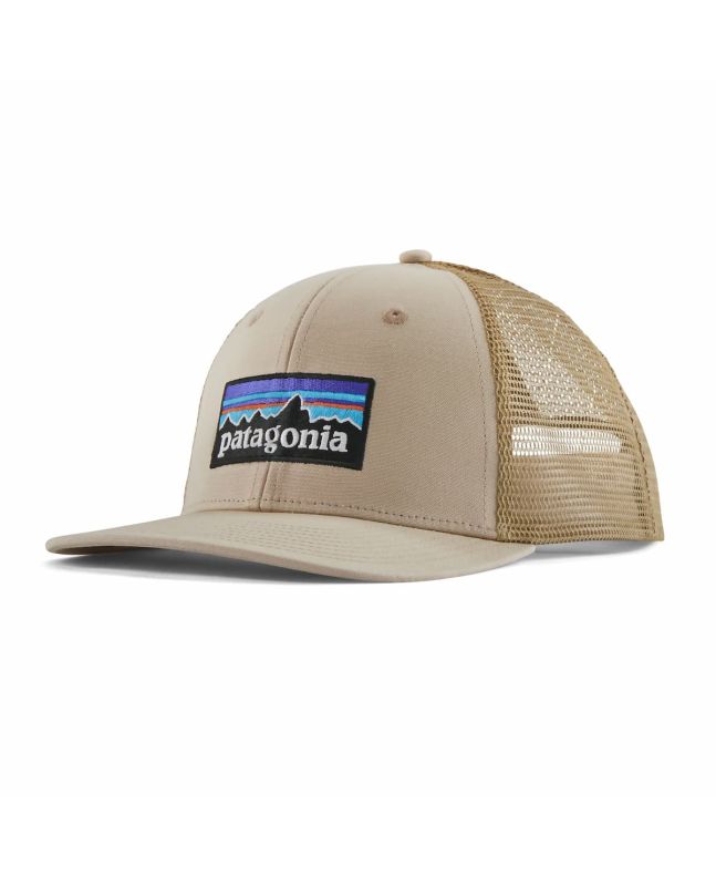 Gorra de malla Patagonia P-6 Logo Trucker Hat beige Unisex