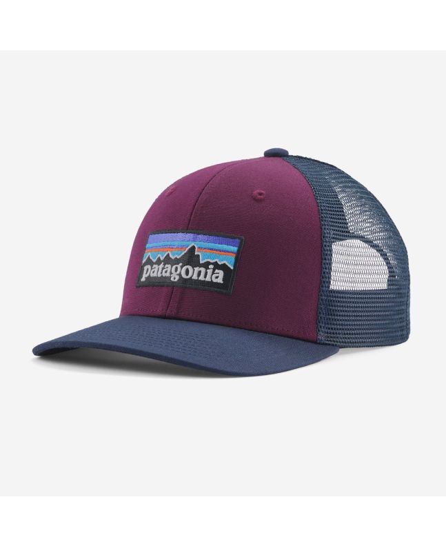 Gorra Trucker Patagonia P-6 Logo Night Plum Unisex