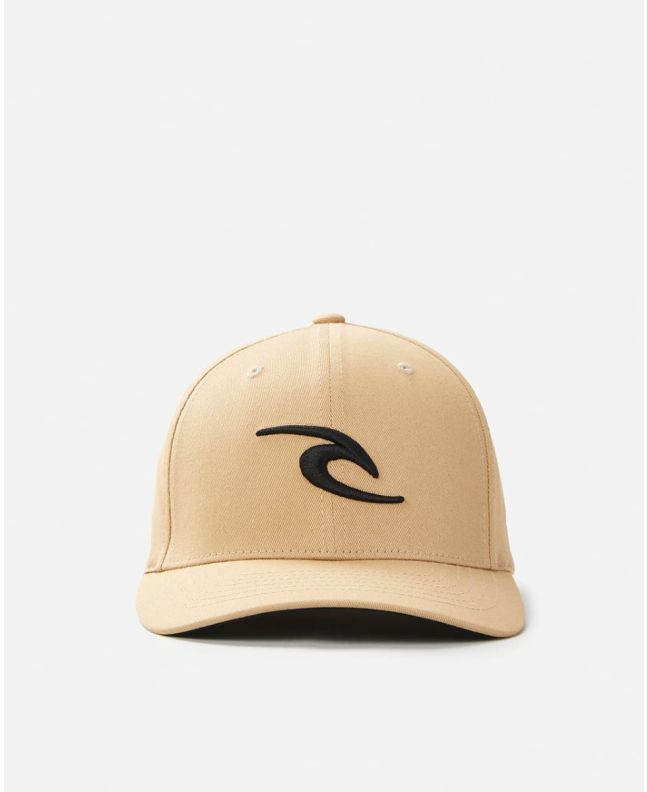 Gorra Rip Curl Tepan Flexfit Sand beige para hombre