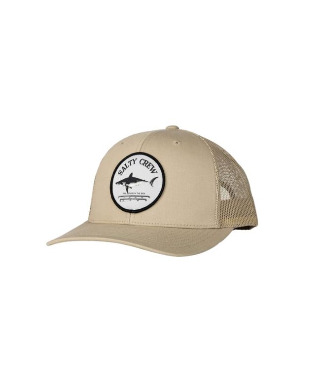 Gorra Salty Crew Bruce Retro Trucker Khaki para hombre