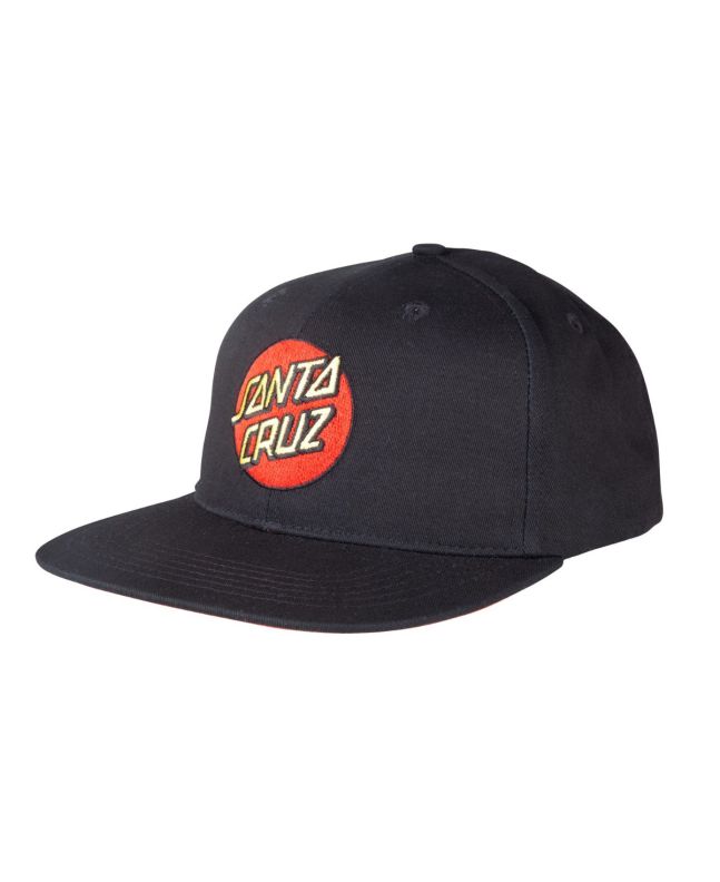 Gorra Santa Cruz Classic Dot Snapback negra