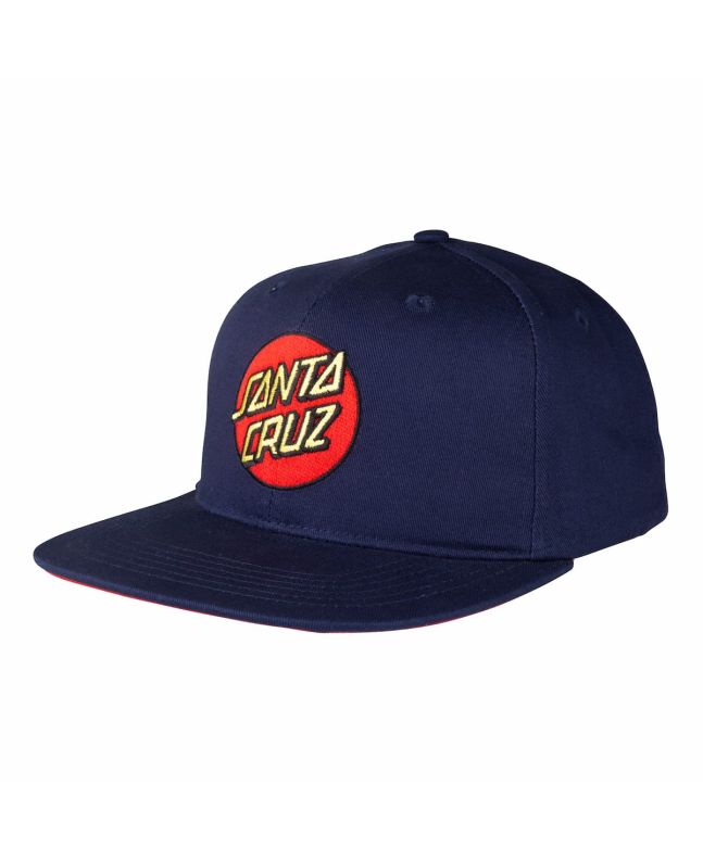 Gorra Santa Cruz Classic Dot Snapback Azul Marino