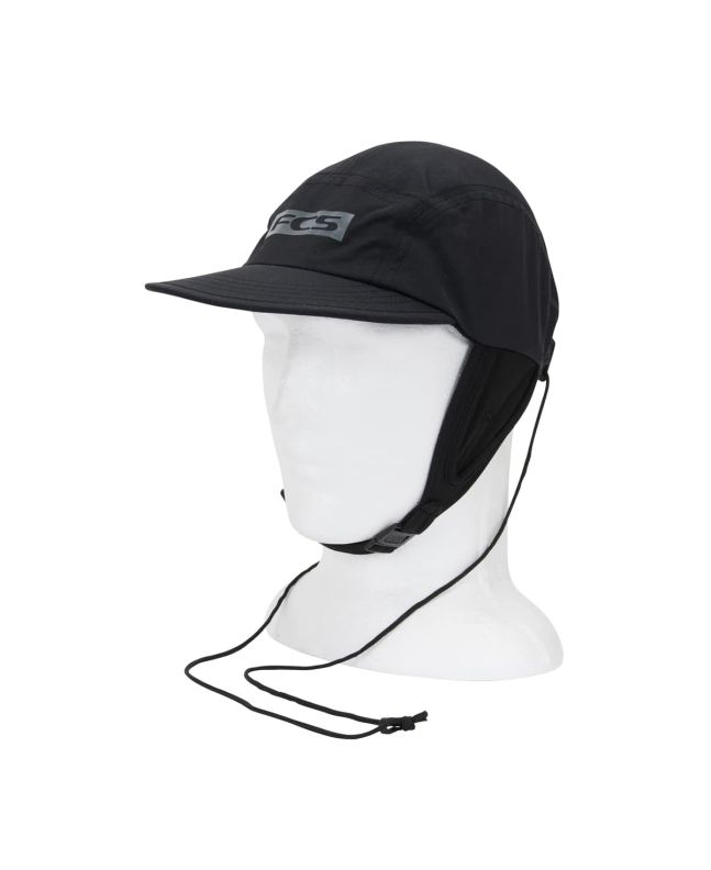 Gorra de Surf FCS Essential Surf Cap negra para hombre