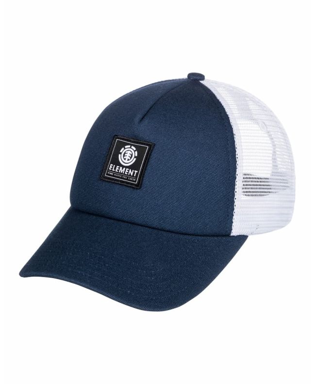 Gorra de malla Element Icon Mesh Trucker Azul Marino para hombre