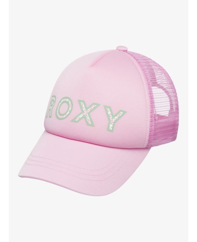 Gorra Trucker Roxy Reggae Town azul marino para niñas de 8 a 16 años