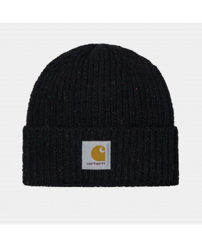 Gorro de lana Carhartt WIP Anglistic Beanie Speckled Negro moteado Unisex