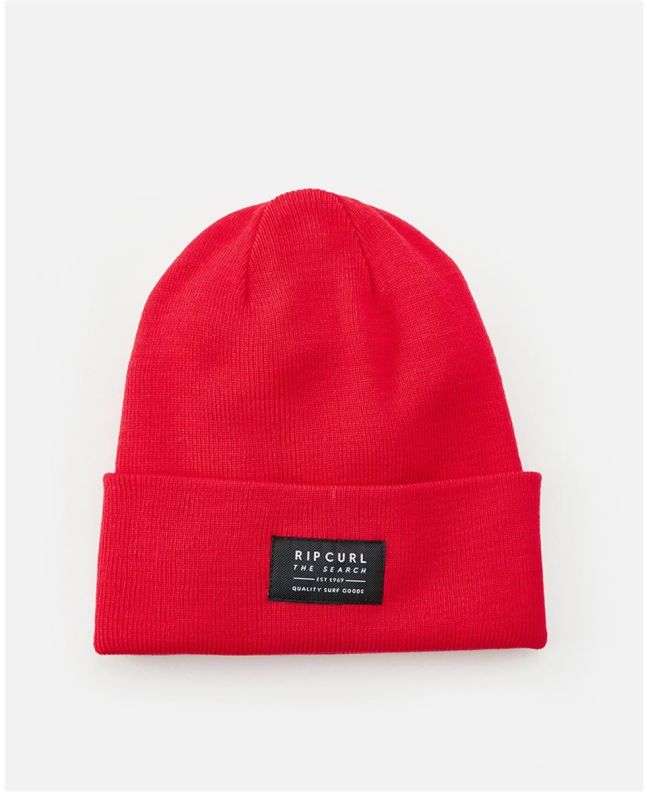 Gorro de corte alto Rip Curl Crusher rojo para Niño
