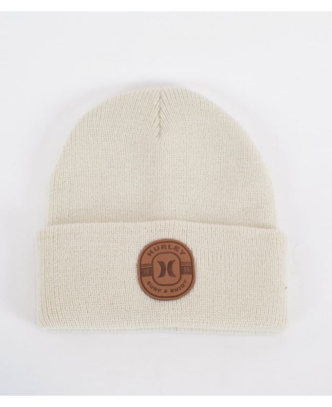 Gorro de invierno Hurley Wrightwood Beanie Oatmeal para hombre