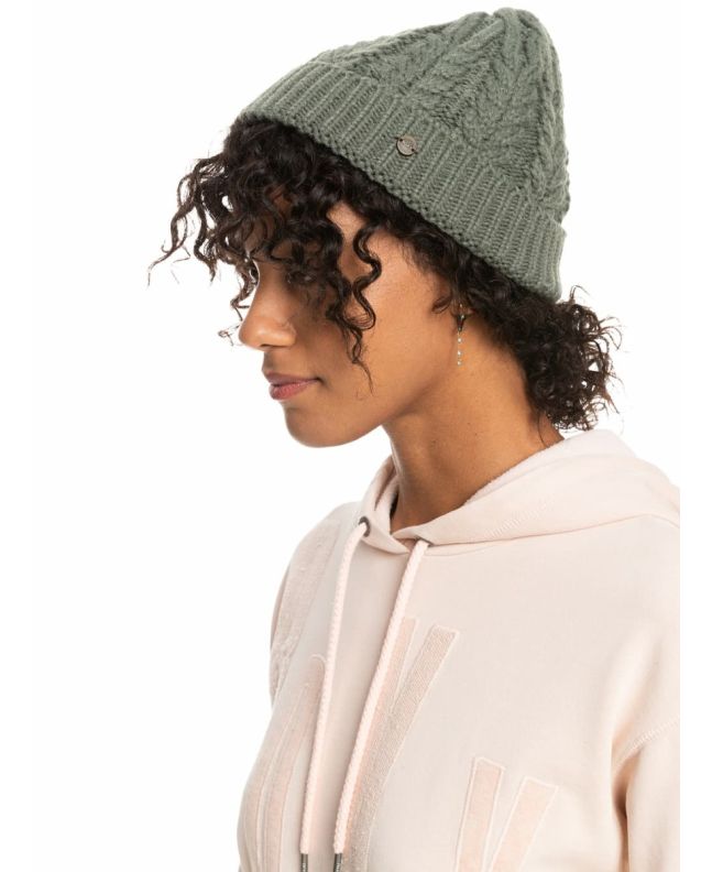 Mujer con gorro de invierno Roxy Beloved Sunset Verde