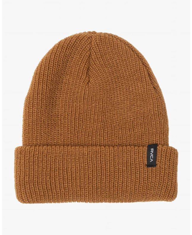 Gorro de punto RVCA Dayshift Beanie Camel para hombre