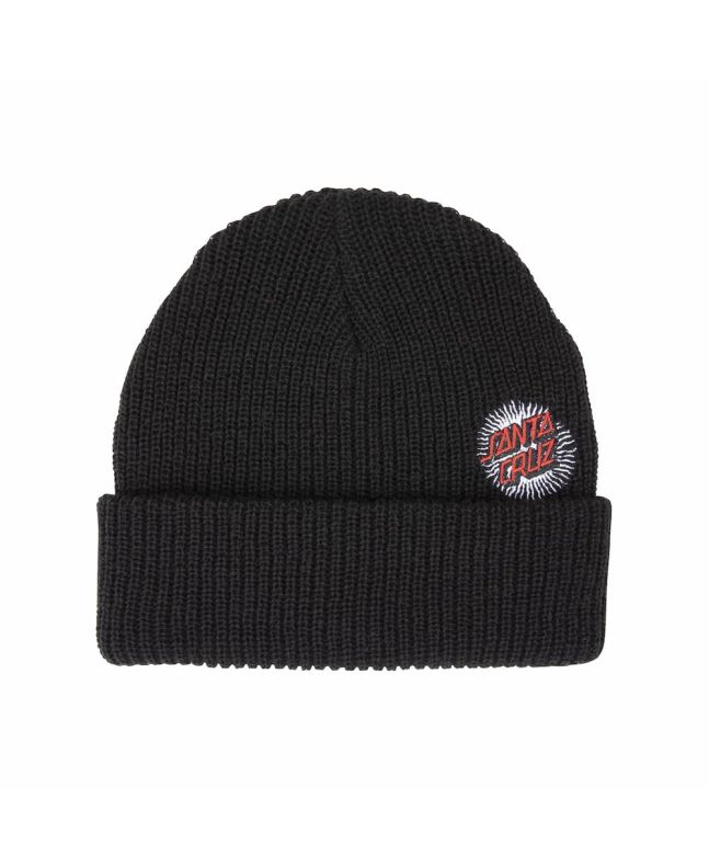 Gorro de punto Santa Cruz Daylight Dot Beanie Negro