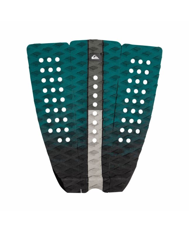 Grip para tabla de surf Quiksilver Triple Turquesa Tail Pad 3 piezas