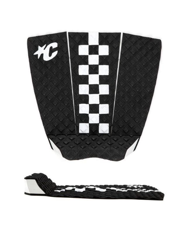 Grip para tabla de surf Creatures Grom Jack Freestone Lite negro y blanco