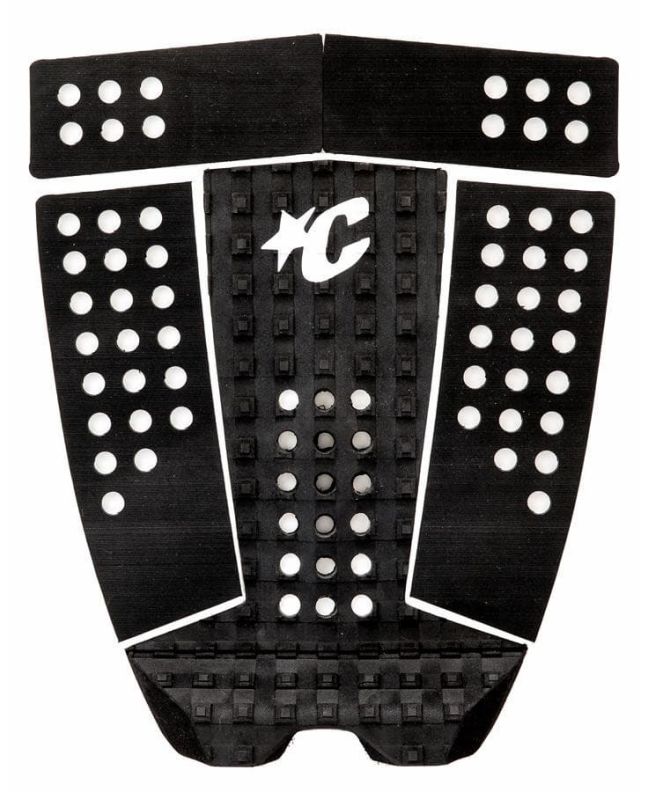 Grip para tablas de surf Creatures Icon Xtend Negro Pad 5 piezas