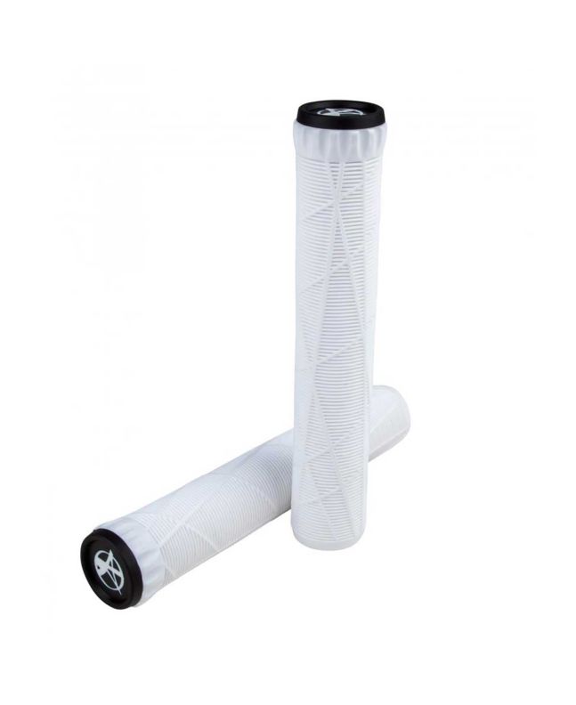 Puños para patinete Addict Scootering OG Grips blancos 180mm