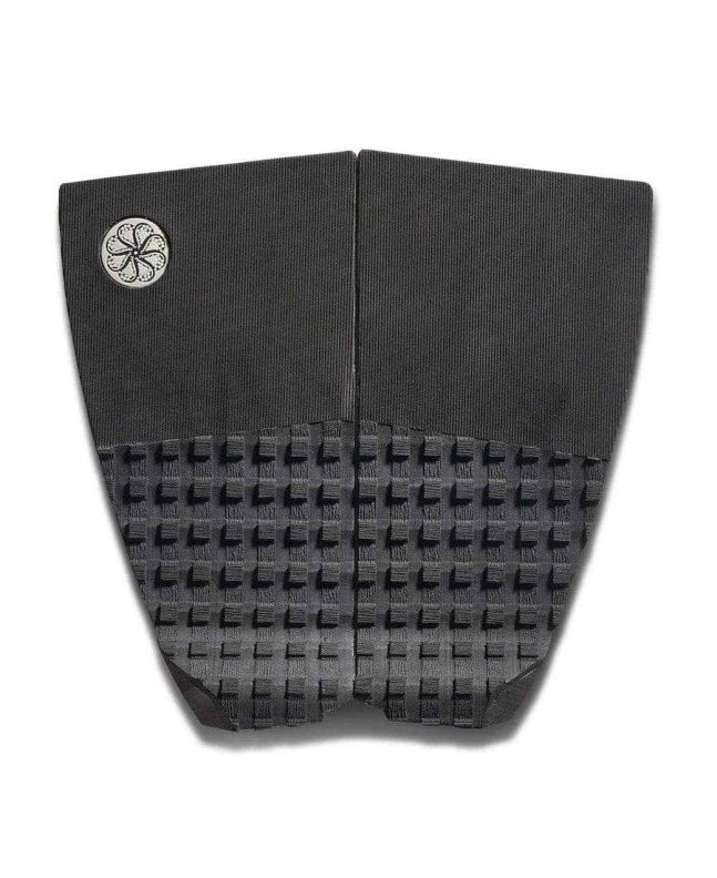 Grip híbrido para tablas de surf Octopus Hobgood Corduroy Grip color Negro - Pad 2 piezas