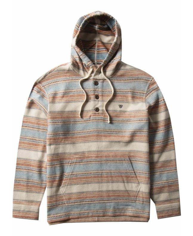 Sudadera con capucha Vissla Descanso Popover Bone para hombre