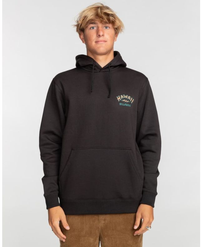 Hombre con sudadera de capucha Billabong Arch Dreamy Place negra