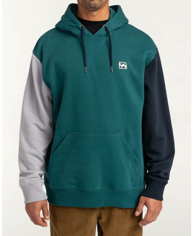Hombre con Sudadera de capucha Billabong Spencer Real Teal 