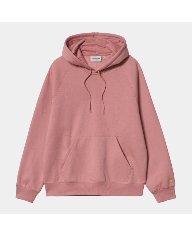 Sudadera con capucha Carhartt WIP W Hooded Chase Sweatshirt Rothko Pink para mujer 