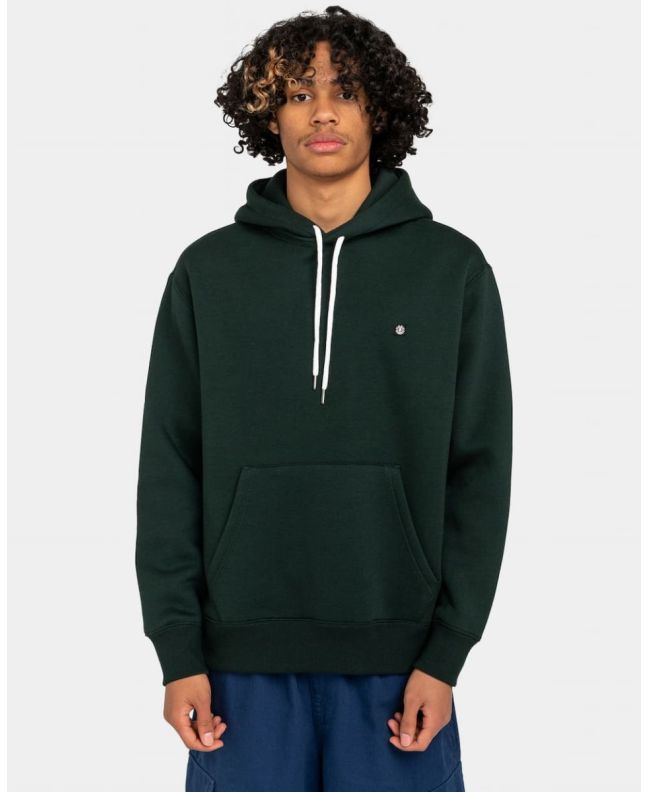 Hombre con sudadera de capucha Element Cornell Heavy Verde Oscuro