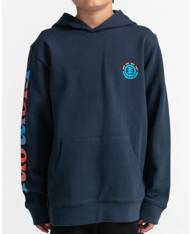 Niño con sudadera de capucha Element Kass azul marino