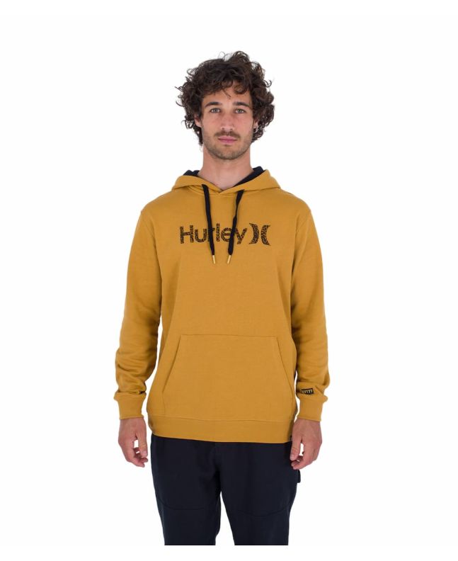 Hombre con Sudadera de capucha Hurley Toledo Basic Cheddar